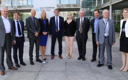 Group picture with the local organisers from Enterprise Ireland and Thomas Bereuter from the European Patent Academy (third from left)