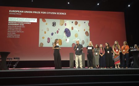 INCREASE Officially Receives the European Union Prize for Citizen Science 2024 at the Ars Electronica Festival