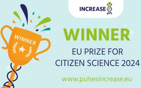 Eurice Project INCREASE Awarded with EU Prize for Citizen Science 2024