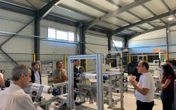 Visit to the pilot line Visit to the pilot line