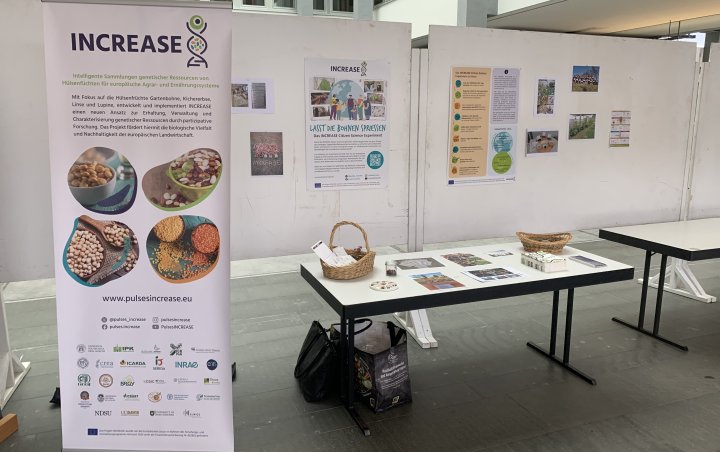 The INCREASE display at the seed exchange The INCREASE display at the seed exchange