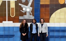 The Meeting Hosts Mara Freire (UAVR), Chantal Pichon (CNRS) and Fani Souza (UBI)