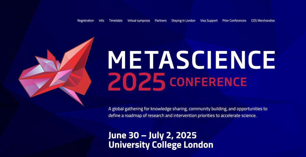 Metascience 2025 flyer