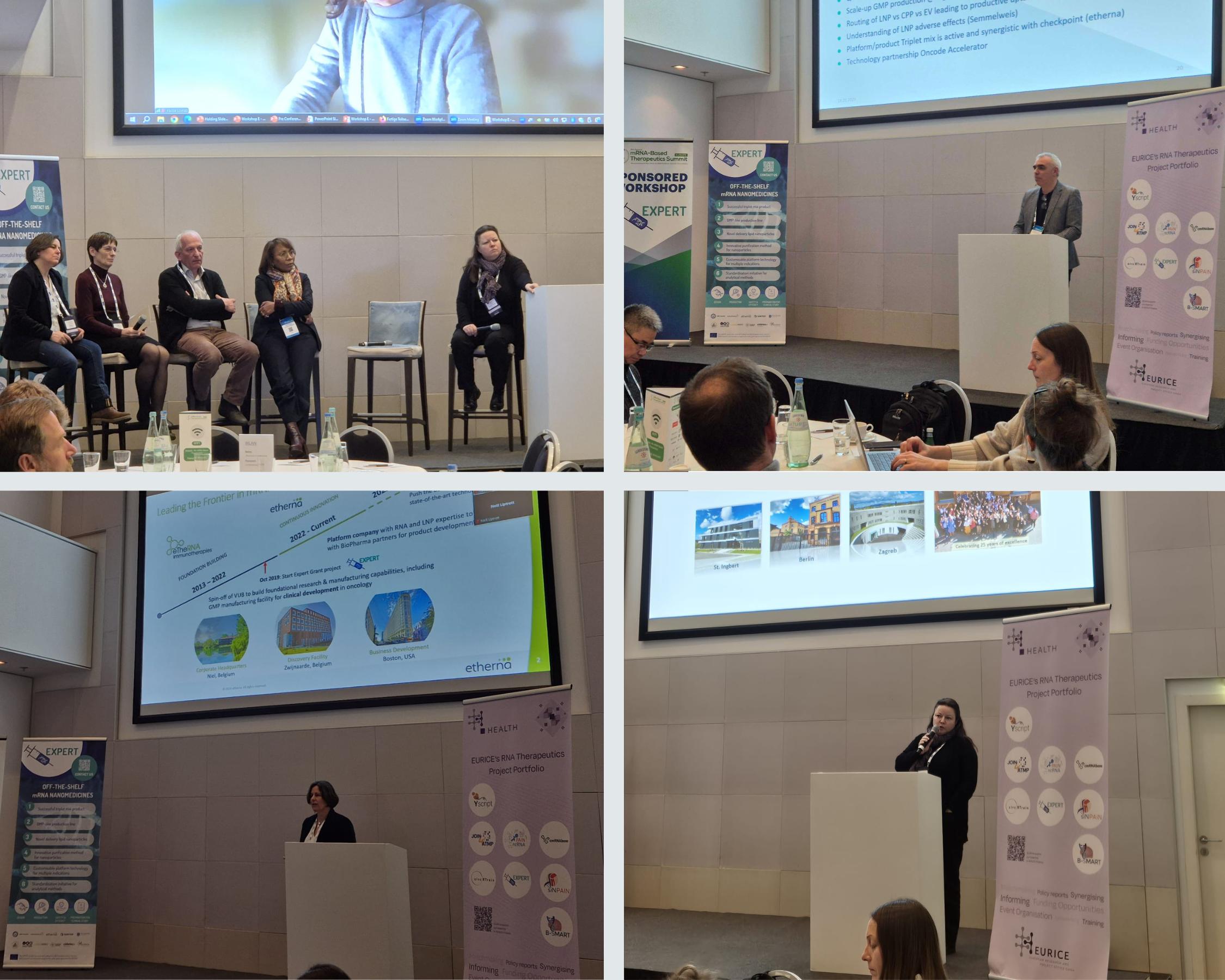 Unlocking the Potential of mRNA-based Therapies: EURICE Co-hosts Final EXPERT Workshop during 4th mRNA-Based Therapeutics Summit Europe